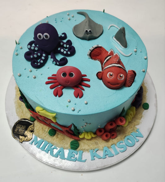 Customized Under the Sea Cake