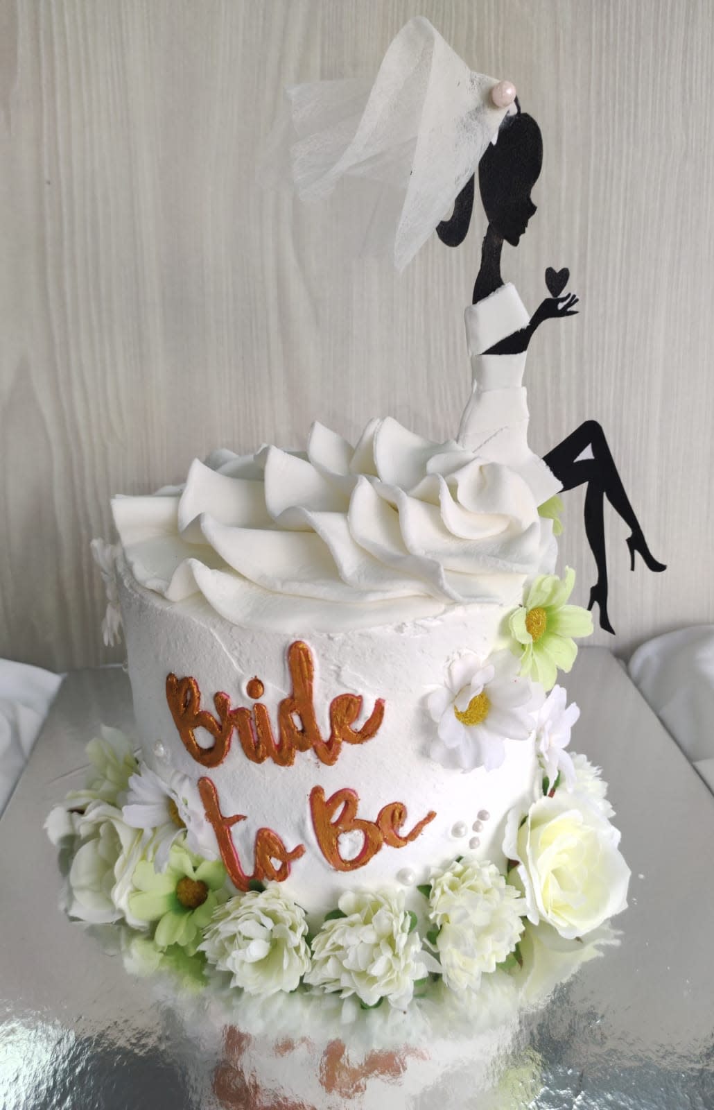 Customized Bridal Shower Cake