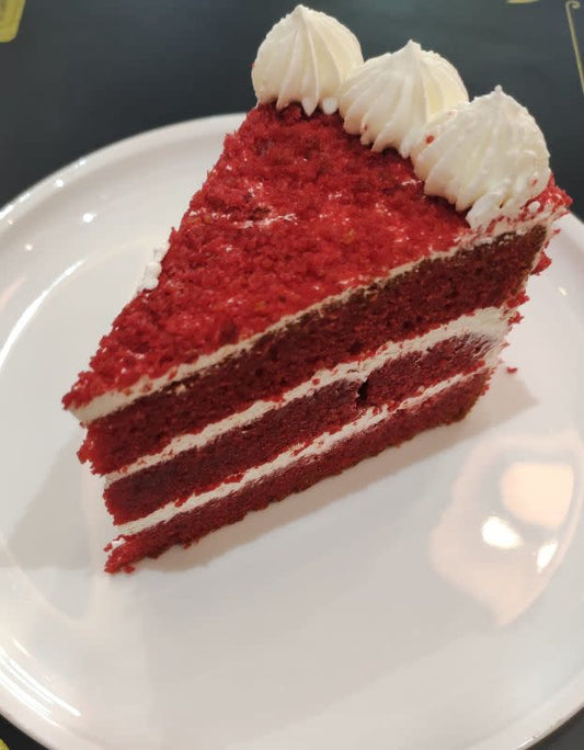 Classic red velvet cake (Sliced)